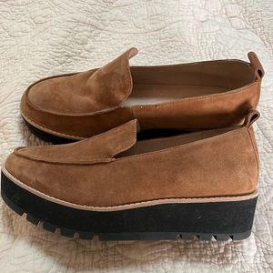 Eileen Fisher suede loafers